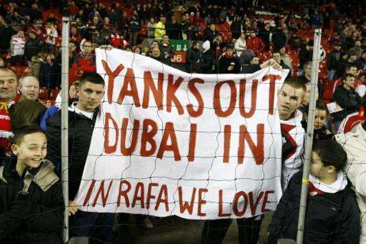 Liverpool Fans Protest