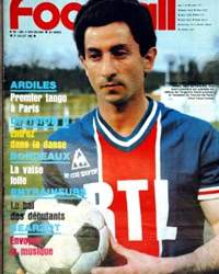 Ardiles, en la tapa de France Football