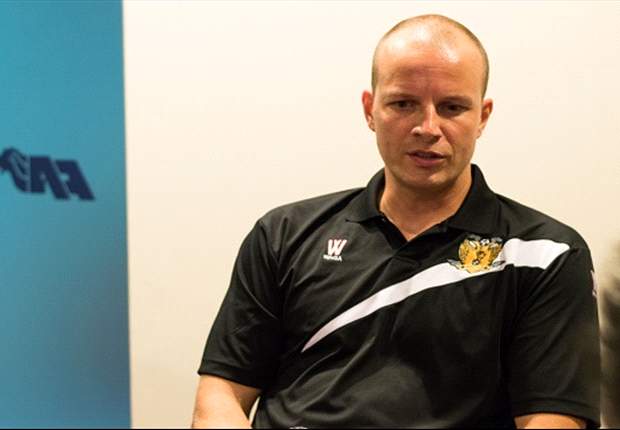 Hougang United coach Alex Weaver