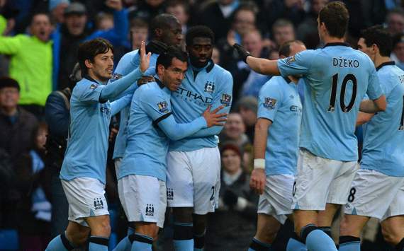 FA Cup - Manchester City and Barnsley, Carlos Tevez