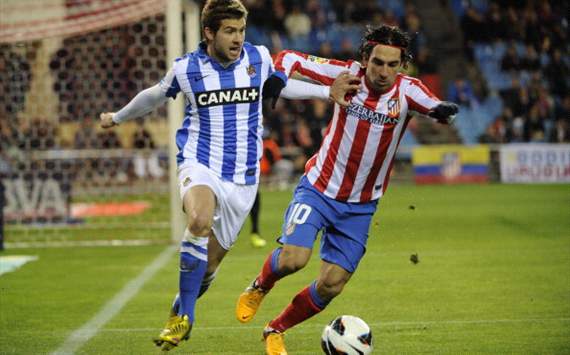 Atlético de Madrid vs Real Sociedad - Iñigo Martinez & Arda Turan