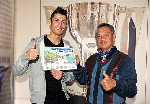 Ronaldo new ambassador for mangrove conservation in Indonesia