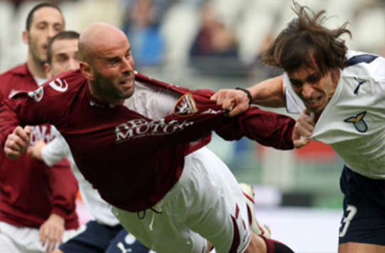 Roberto Stellone & Sebastiano Siviglia, Torino-Lazio (Foto Grazia Neri)
