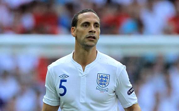 Rio Ferdinand retires from international football