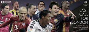LIVE: Drawing Liga Champions 2012/13