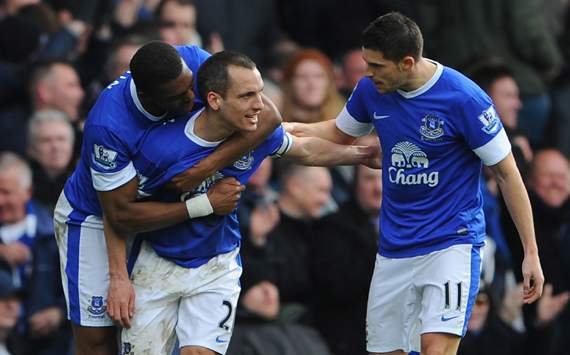 EPL - Everton vs Manchester City, Leon Osman