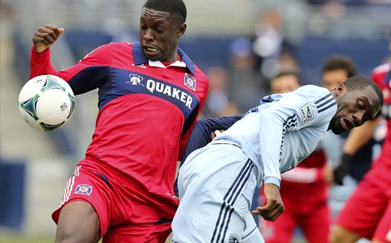 Jalil Anibaba, C.J. Sapong, Chicago Fire, Sporting Kansas City, MLS