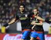 Diego Costa y Neymar, ante Italia