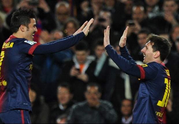 Villa proves again that he must be Messi's first-choice partner