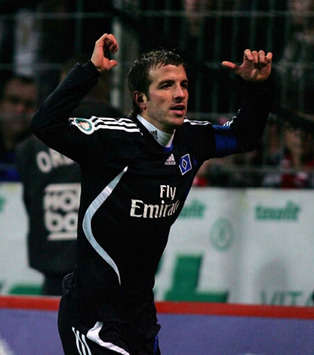 DFB-Pokal: Rot Weiss Essen - Hamburger SV, Rafael van der Vaart (firo)
