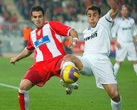 Negredo - Cannavaro - Almeria-Real Madrid (Marca)