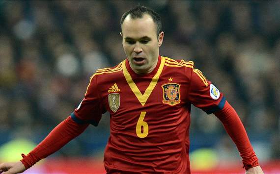 Iniesta: Playing Brazil at the Maracana would be magical