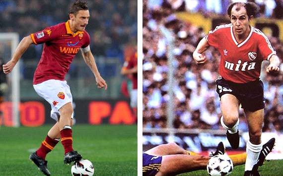 “Totti en la Roma es como yo en el Rojo”