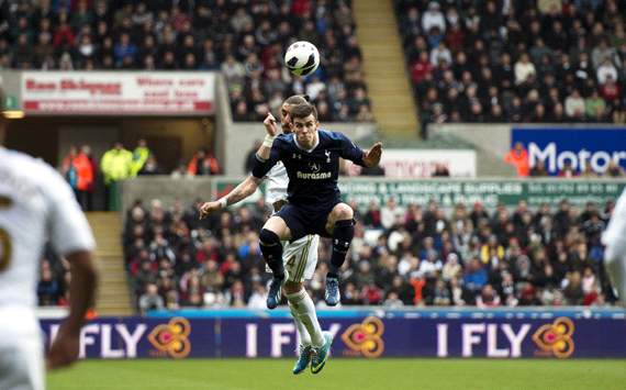 EPL: Gareth Bale, Swansea City vs Tottenham 