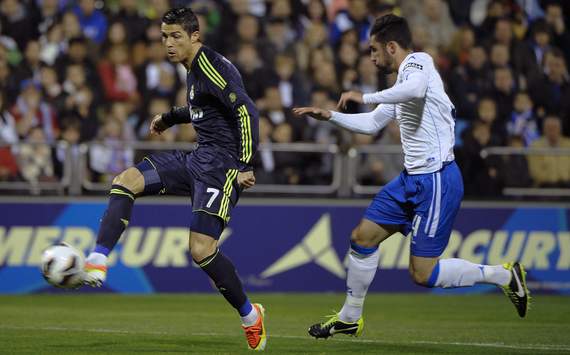 Cristiano Ronaldo, Ãlvaro GonzÃ¡lez - Zaragoza v Real Madrid