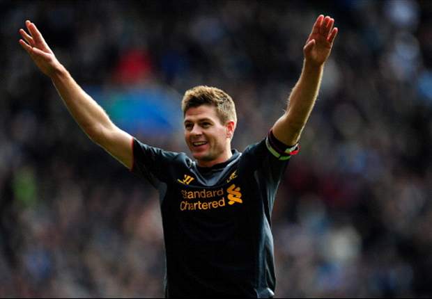 Liverpool captain Gerrard targets top-four finish