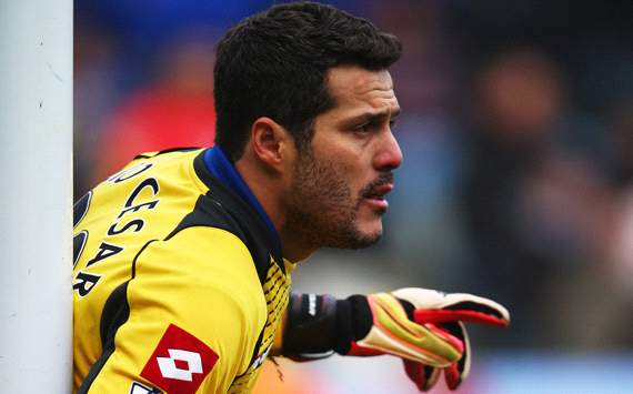 Julio Cesar has confirmed he is in talks with English clubs