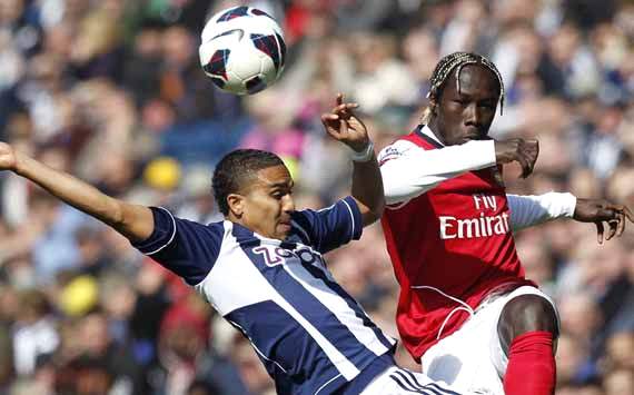 Bacary Sagna:Arsenal,Jerome Thomas:West Bromwich