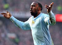 EPL: Darius Vassell, Manchester United - Manchester City (PA)