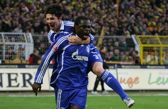 Bundesliga: Borussia Dortmund - Schalke 04, Gerald Asamoah (firo)