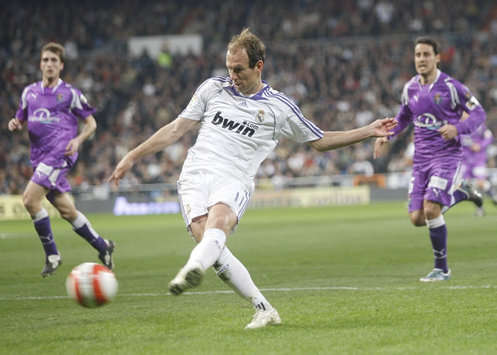 Robben - Real Madrid-Valladolid (Marca)