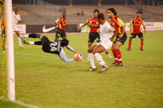 East Bengal & Churchill Brother match, I-League, India (Photo: Mohanraj)