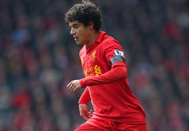 Liverpool gunning for the top four - Coutinho