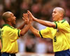 Ronaldo ve Romario, Santos'u destekliyor