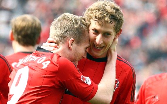 Germany: Bayer Leverkusen - TSG 1899 Andre Schurrle, Stefan Kiessling