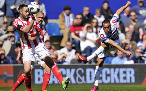 EPL - QPR vs Stoke City,  Andros Townsend