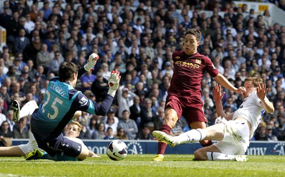 Samir Nasri believes Manuel Pellegrini would be a good choice for Manchester City boss