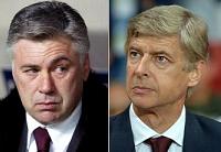 Carlo Ancelotti (Milan) - Arsene Wenger (Arsenal)