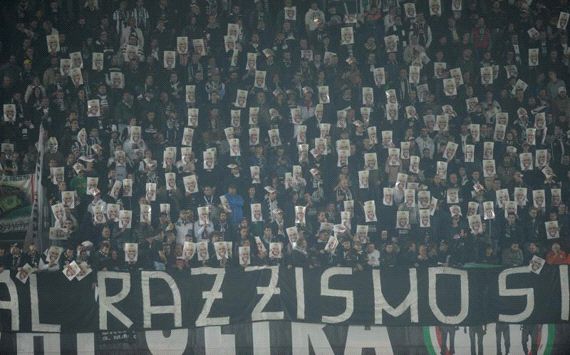 Juventus fined €30,000 for fan racism