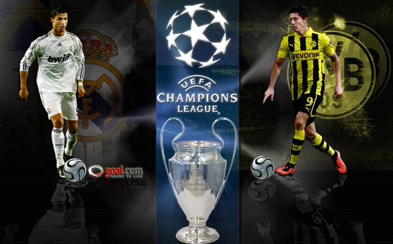 Semi-finals of the Champions League 2013 - Borussia Dortmund Vs Real Madrid