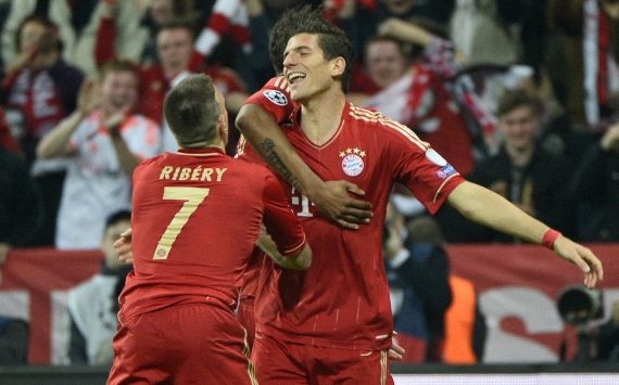 UEFA, Champions League, FC Bayern Munich vs. FC Barcelona, Mario Gomez