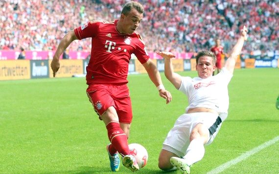 Germany: Bayern Munich - SC Freiburg, Xherdan Shaqiri, Oliver Sorg