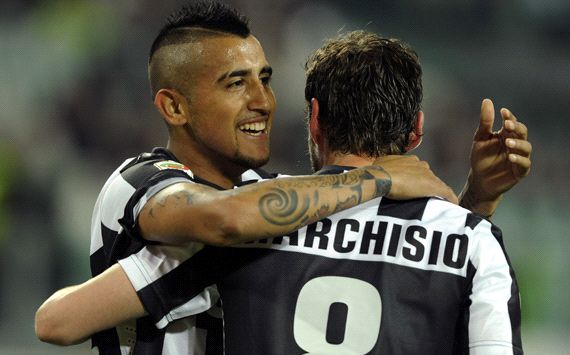 Vidal puts Juve on brink of Scudetto