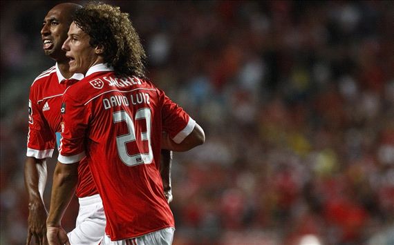Luisão e David Luiz - Benfica