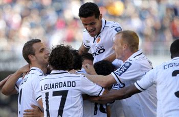 Valencia gana a Getafe