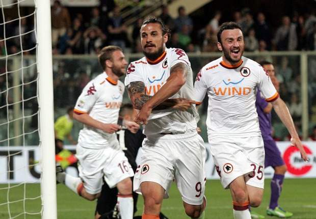 Gol Telat Pablo Osvaldo Menangkan Roma