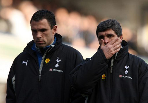 EPL: Juande Ramos and Gus Poyet, Birmingham City - Tottenham Hotspur (PA)
