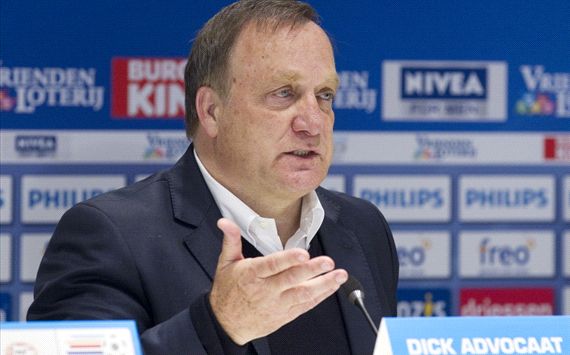 Advocaat: "Spelers moeten wel willen"