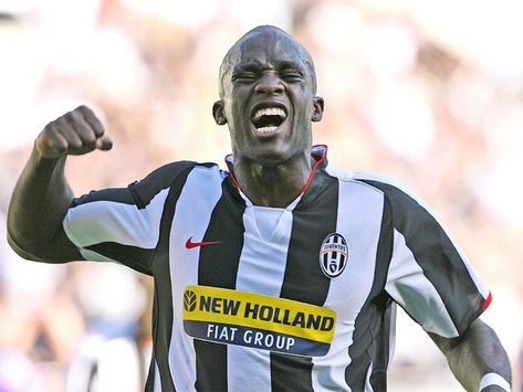 Momo' Sissoko, primo goal con la maglia della Juventus (Foto Grazia Neri)