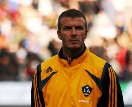 MLS: David  Beckham, LA Galaxy (Kang Chang Woo)