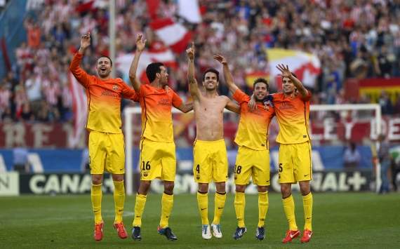اتلتیکو مادرید 1 – بارسلونا 2: بازگشت ده‌نفره قهرمان پس از مصدومیت مسی