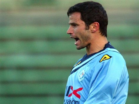 Marco Cellini, è lui il bomber principe dell'AlbinoLeffe (Foto Grazia Neri)