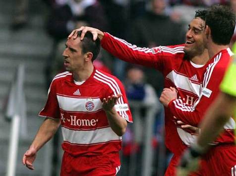 Ribery traf zur Entscheidung gegen Karlsruhe (firo)
