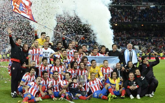 Atletico Madrid đăng quang Cúp Nhà Vua