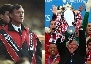 Manchester United manager Sir Alex Ferguson retired with a 13th Premier League trophy