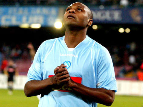 Marcelo Zalayeta, Napoli (Foto Grazia Neri)